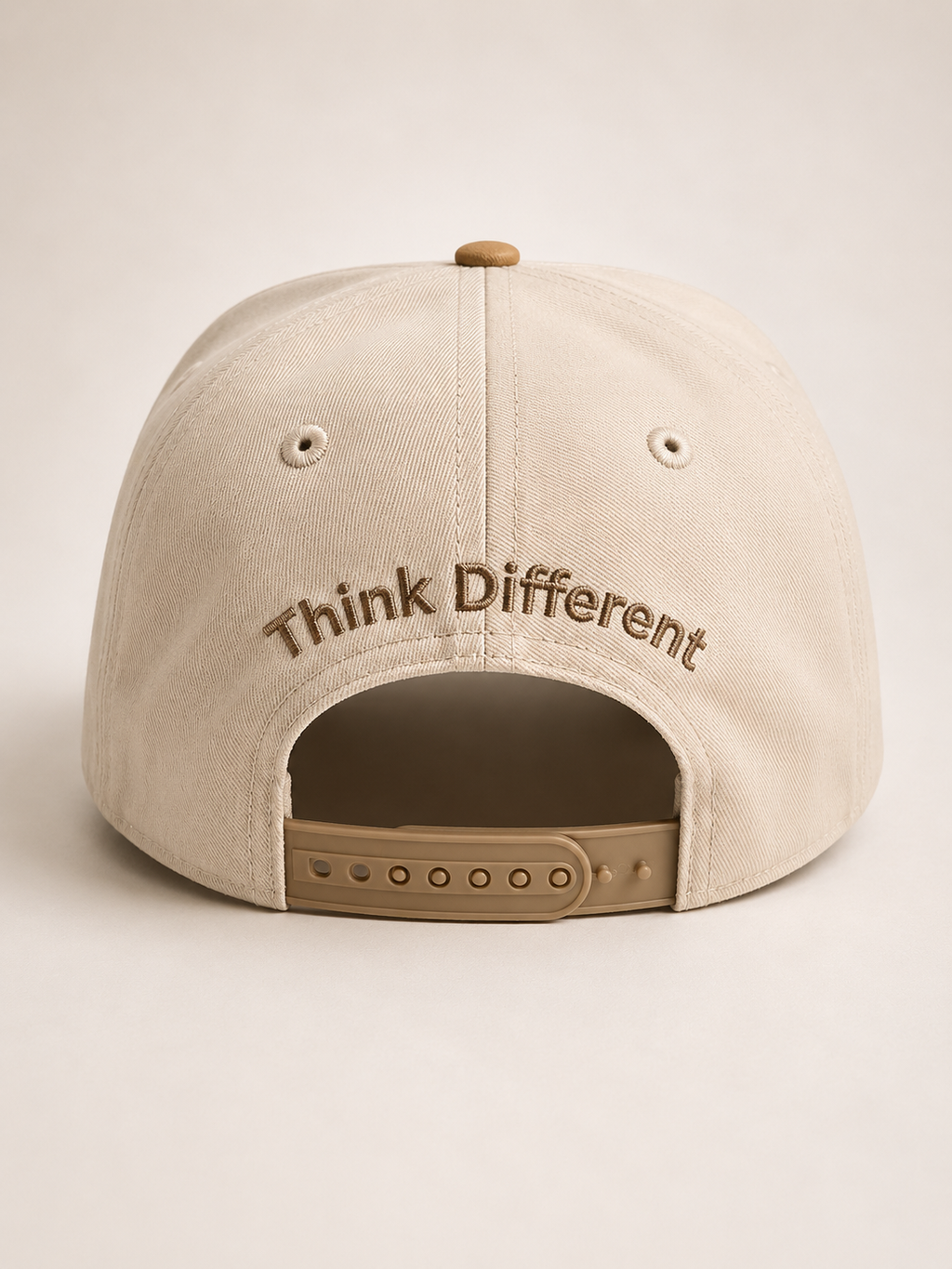 ODD Signature Snapback – Cream/Tan