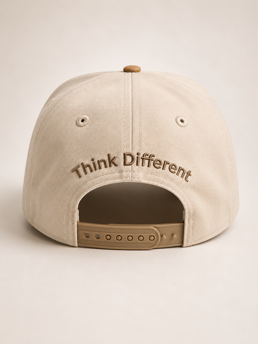 ODD Signature Snapback – Cream/Tan